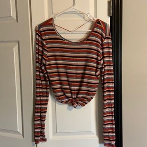 Stripped Crop top
